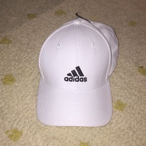 Brand New White Adidas Hat